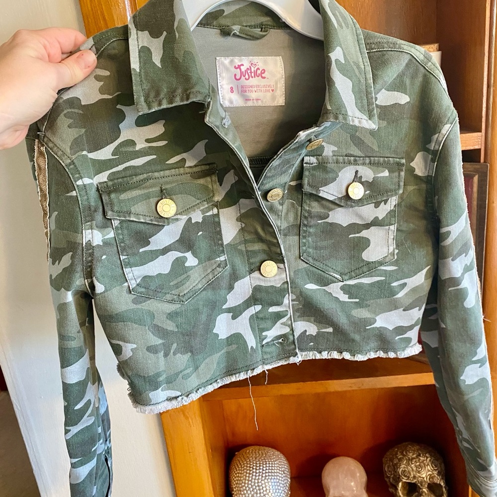 Justice outerwear lot  size 8